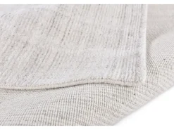 Alfombra Hygge de viscosa y lana 40x60 cm Beige Boston
