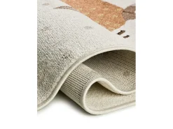 Alfombra infantil - perros salchicha - blanco - 120 x 170 cm - BEATS