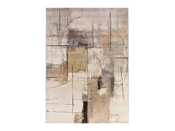 Alfombra interior - abstracto - beige - 160 x 230 cm - BERUTI