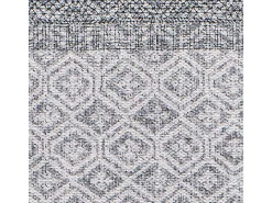Alfombra interior - abstracto - gris - 80 x 150 cm - NEILA