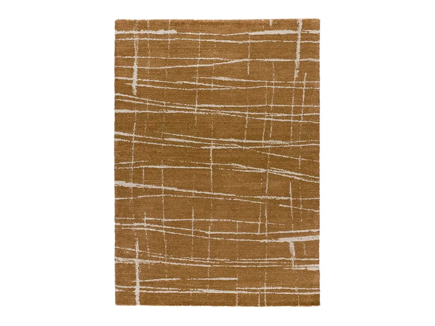 Alfombra interior - abstracto - cobre - 120 x 170 cm - VENUS