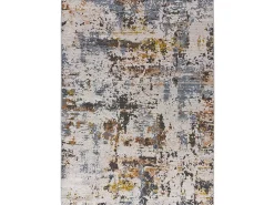 Alfombra interior - abstracto - multicolor - 77 x 150 cm - SPRINGS