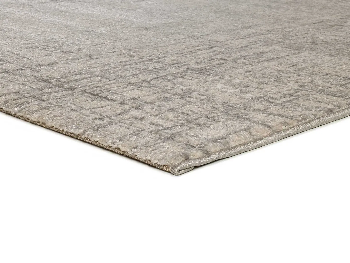 Alfombra interior - abstracto - plata - 200 x 290 cm - SENSATION