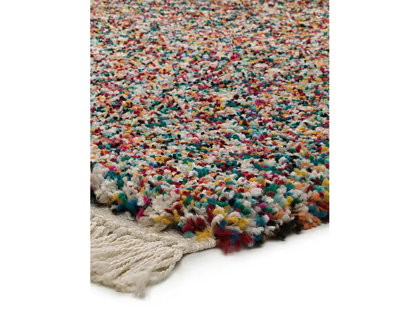 Alfombra interior - abstracto - multicolor - 80 x 150 cm - YEBEL