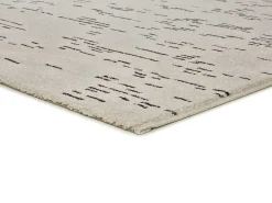 Alfombra interior - abstracto - blanco - 160 x 230 cm - RETRO