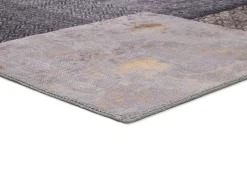 Alfombra interior - abstracto - gris - 140 x 200 cm - NEILA