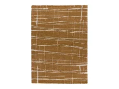 Alfombra interior - abstracto - cobre - 80 x 150 cm - VENUS