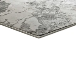 Alfombra interior - abstracto - gris - 80 x 150 cm - AGATA