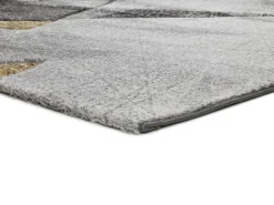 Alfombra interior - abstracto - gris - 120 x 170 cm - BIANCA