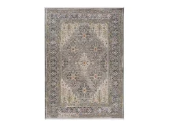Alfombra interior - abstracto - gris - 120 x 170 cm - SAROUGH