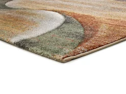 Alfombra interior - abstracto - terracota - 120 x 170 cm - LIBET