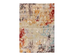 Alfombra interior - abstracto - multicolor - 80 x 150 cm - EIDER