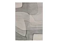 Alfombra interior - abstracto - gris - 80 x 150 cm - MEDEL