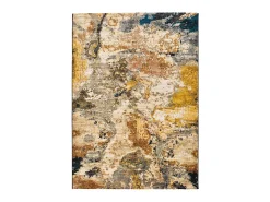 Alfombra interior - abstracto - multicolor - 120 x 170 cm - ANOUK