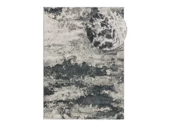 Alfombra interior - abstracto - gris - 80 x 150 cm - AGATA