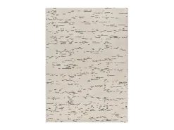 Alfombra interior - abstracto - blanco - 200 x 290 cm - RETRO