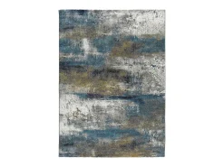 Alfombra interior - abstracto - multicolor - 140 x 200 cm - KALIA