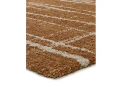 Alfombra interior - abstracto - cobre - 160 x 230 cm - VENUS