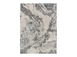 Alfombra interior - abstracto - gris - 160 x 230 cm - AGATA