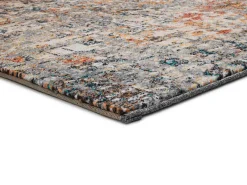 Alfombra interior - abstracto - multicolor - 80 x 150 cm - SHIRAZ