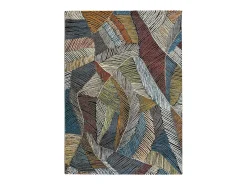 Alfombra interior - abstracto - multicolor - 120 x 170 cm - KOBY