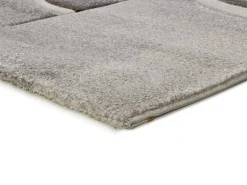 Alfombra interior - abstracto - gris - 80 x 150 cm - MEDEL