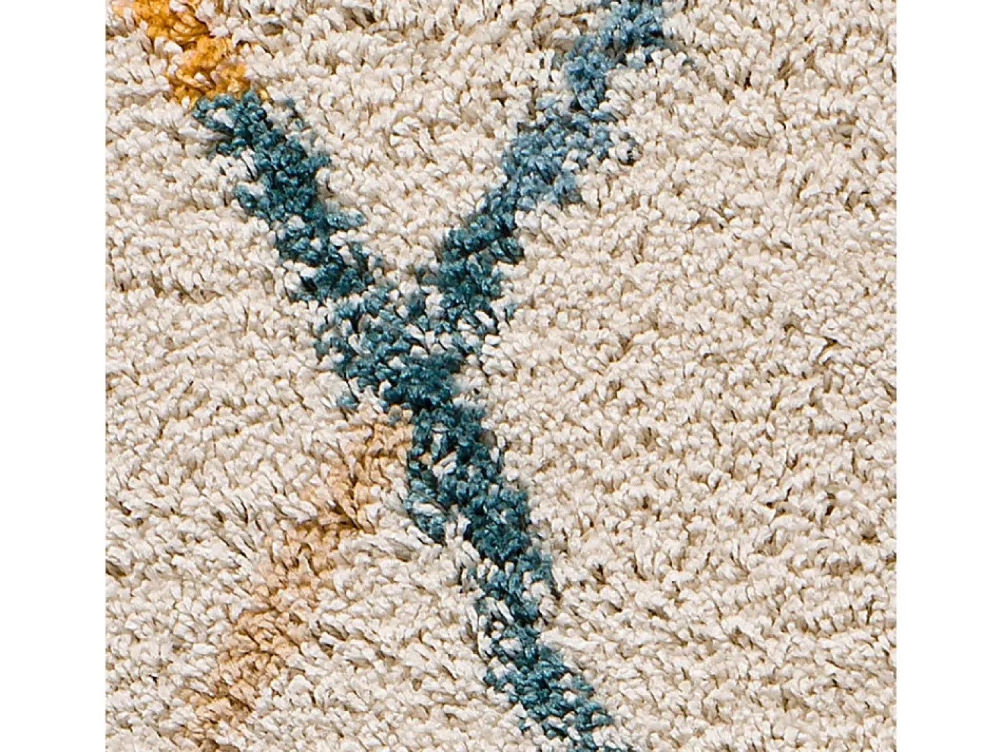 Alfombra interior - bereber - multicolor - 133 x 190 cm - ULAI