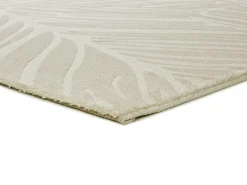 Alfombra interior - botánico - blanco - 80 x 150 cm - SENSATION