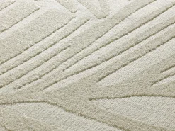 Alfombra interior - botánico - blanco - 160 x 230 cm - SENSATION