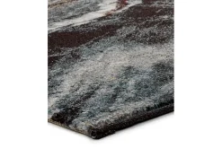 Alfombra interior - efecto mármol - gris - 140 x 200 cm - MARMOL MADERA