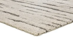Alfombra interior - escandinavo - gris - 120 x 170 cm - SNOWY