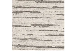 Alfombra interior - escandinavo - gris - 120 x 170 cm - SNOWY