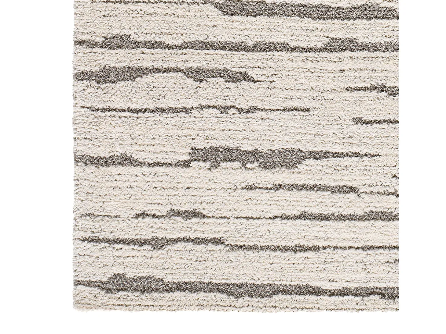 Alfombra interior - escandinavo - gris - 120 x 170 cm - SNOWY