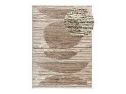 Alfombra interior - escandinavo - beige - 140 x 200 cm - LIMA
