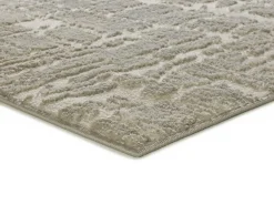 Alfombra interior - escandinavo - plata - 120 x 170 cm - LIMA