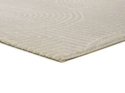 Alfombra interior - escandinavo - blanco - 133 x 190 cm - ZEN