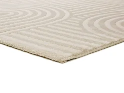 Alfombra interior - escandinavo - blanco - 133 x 190 cm - ZEN