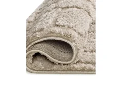 Alfombra interior - escandinavo con relieve - piedra - 190 x 285 cm - JUNO