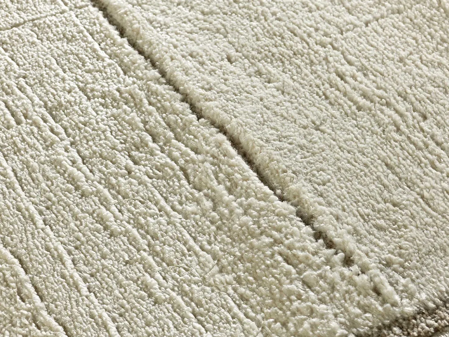 Alfombra interior - escandinavo - crema - 160 x 230 cm - CANDELA