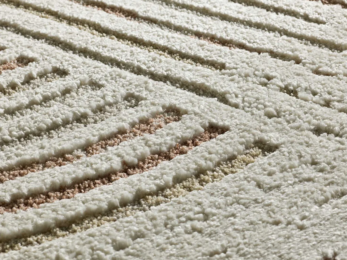 Alfombra interior - escandinavo - multicolor - 160 x 230 cm - CANDELA