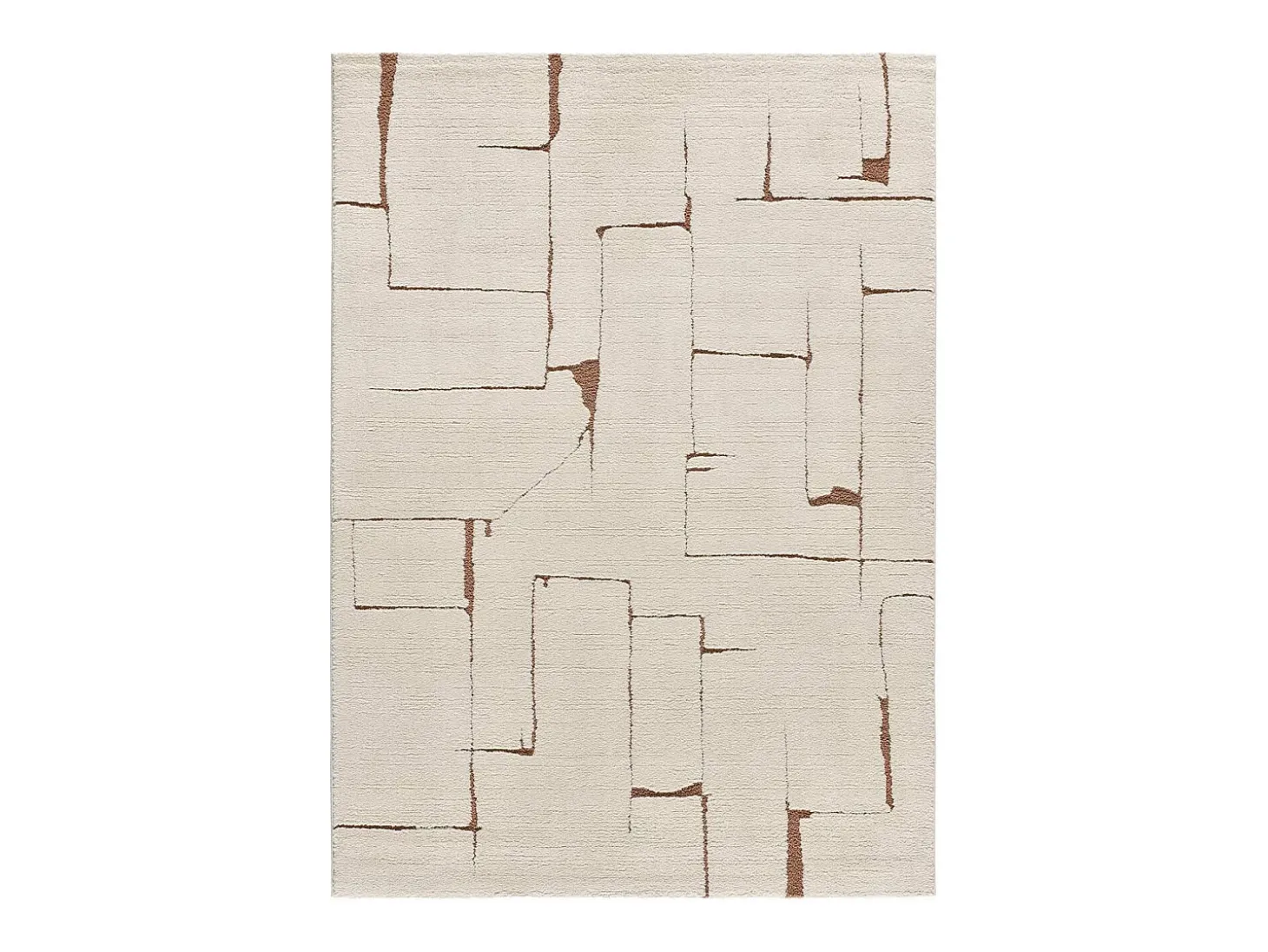 Alfombra interior - escandinavo - crema - 160 x 230 cm - CANDELA