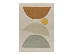 Alfombra interior - escandinavo - multicolor - 80 x 150 cm - DOMUS