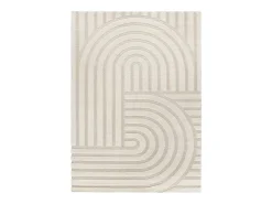 Alfombra interior - escandinavo - blanco - 80 x 150 cm - SNOWY