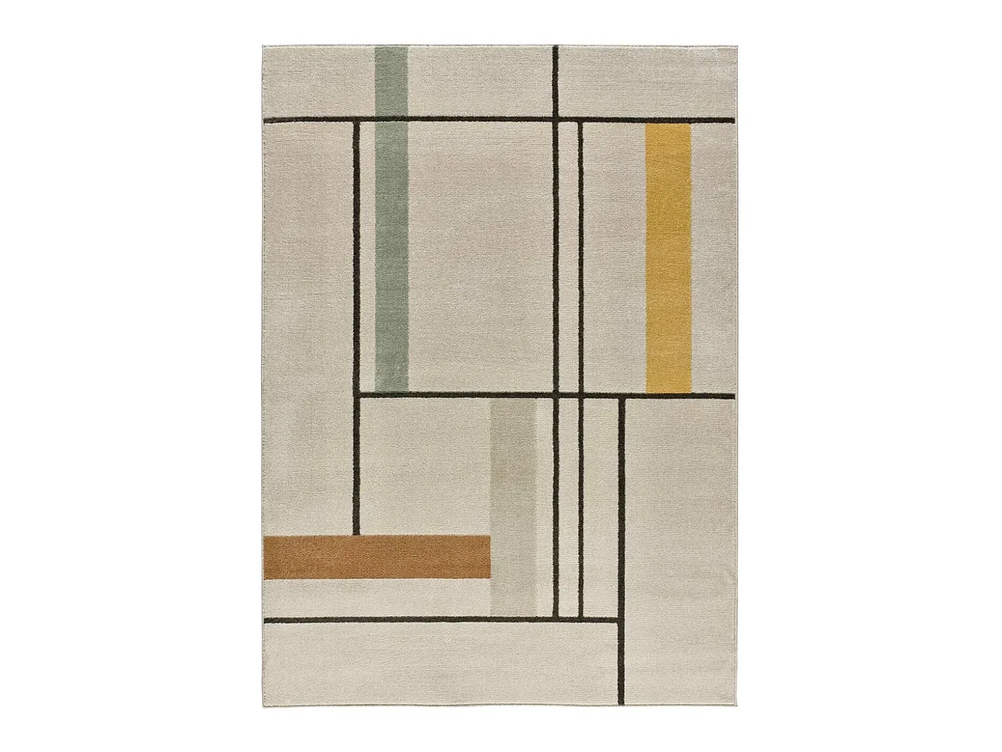 Alfombra interior - escandinavo - multicolor - 80 x 150 cm - DOMUS