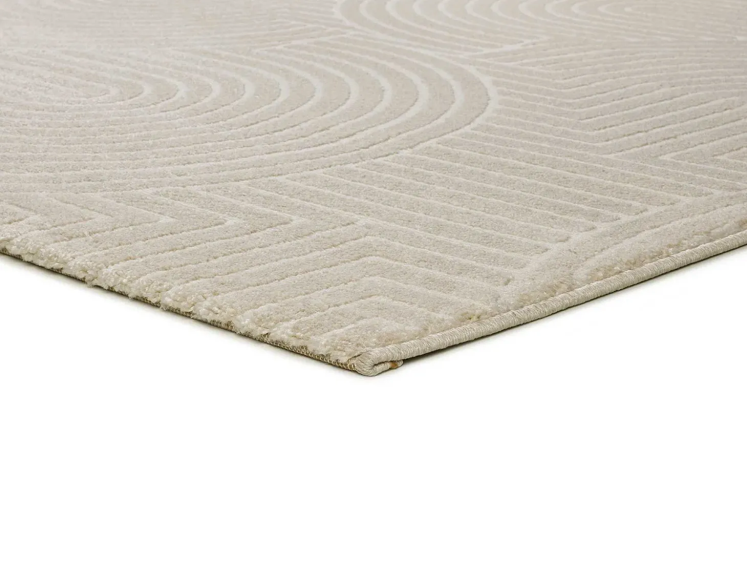Alfombra interior - escandinavo - blanco - 160 x 230 cm - ZEN