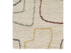 Alfombra interior - escandinavo - multicolor - 80 x 150 cm - MARIS