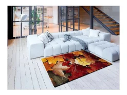 Alfombra interior - floral - multicolor - 120 x 170 cm - KOBY