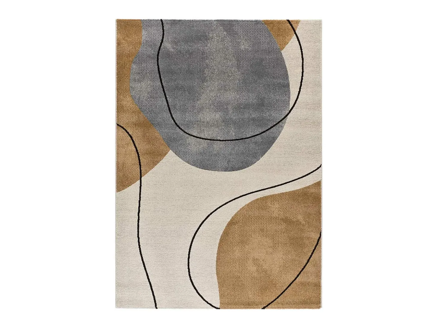 Alfombra interior - geométrico - multicolor - 80 x 150 cm - NEW YORK