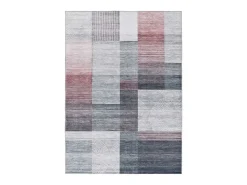 Alfombra interior - geométrico - gris - 160 x 230 cm - CLASS