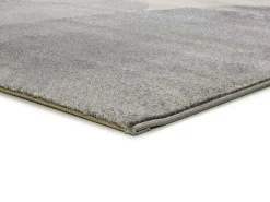 Alfombra interior - geométrico - plata - 80 x 150 cm - MONIC